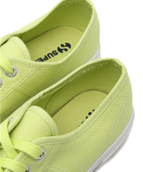 SUPERGA（スペルガ）の「avirex/アヴィレックス/SUPERGA CLASSICｽﾆｰｶｰ/スペルガクラシックスニーカー（スニーカー・レディース・ホワイト/ライム・36/37/38）」の8枚目の写真