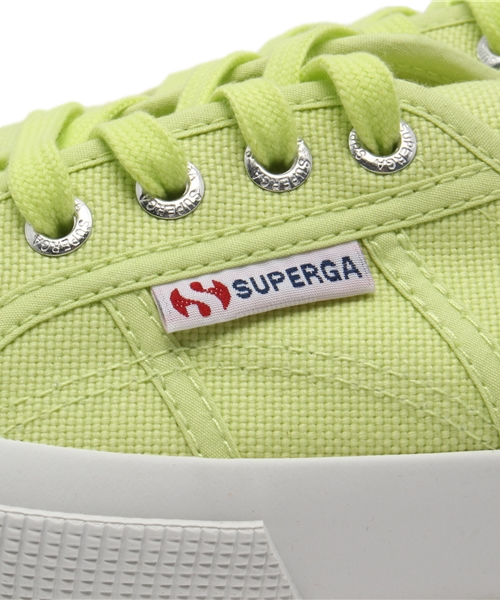 SUPERGA（スペルガ）の「avirex/アヴィレックス/SUPERGA CLASSICｽﾆｰｶｰ/スペルガクラシックスニーカー（スニーカー・レディース・ホワイト/ライム・36/37/38）」の10枚目の写真