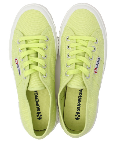 SUPERGA（スペルガ）の「avirex/アヴィレックス/SUPERGA CLASSICｽﾆｰｶｰ/スペルガクラシックスニーカー（スニーカー・レディース・ホワイト/ライム・36/37/38）」の11枚目の写真