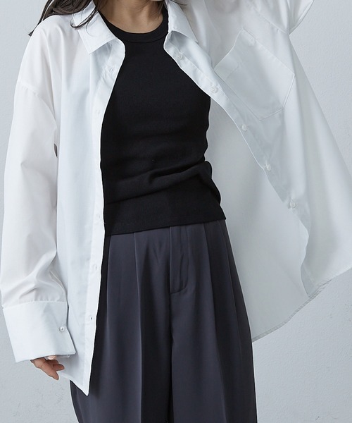 Shelly island（シェリーアイランド）の「カップ付きホルターネックタンク（タンクトップ・レディース・ブラック/オリーブ/ホワイト・FREE）」の19枚目の写真