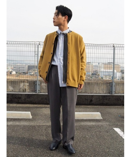 PLUS ONE（プラスワン）の「【PLUS ONE】ブロードストライプシャツ（シャツ/ブラウス・メンズ・ホワイト×ブルー/ネイビー×ホワイト・XL/S/L/M）」の11枚目の写真