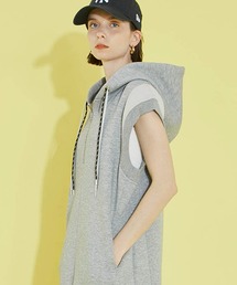 CITY TOKYO | Wコードパーカーリラックスワンピース(ワンピース)