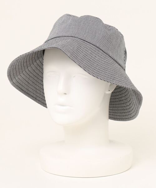 rienda（リエンダ）の「2WAYリボンバケットハット（ハット・レディース・ホワイト/ブラック/マルチ・FREE）」の5枚目の写真