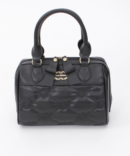 axes femme（アクシーズファム）の「モチーフキルティングボストン（ボストンバッグ・レディース・ブラック/キナリ/ピンク・FREE）」の20枚目の写真