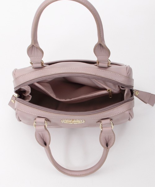 axes femme（アクシーズファム）の「モチーフキルティングボストン（ボストンバッグ・レディース・ブラック/キナリ/ピンク・FREE）」の22枚目の写真