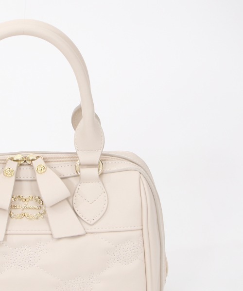 axes femme（アクシーズファム）の「モチーフキルティングボストン（ボストンバッグ・レディース・ブラック/キナリ/ピンク・FREE）」の19枚目の写真