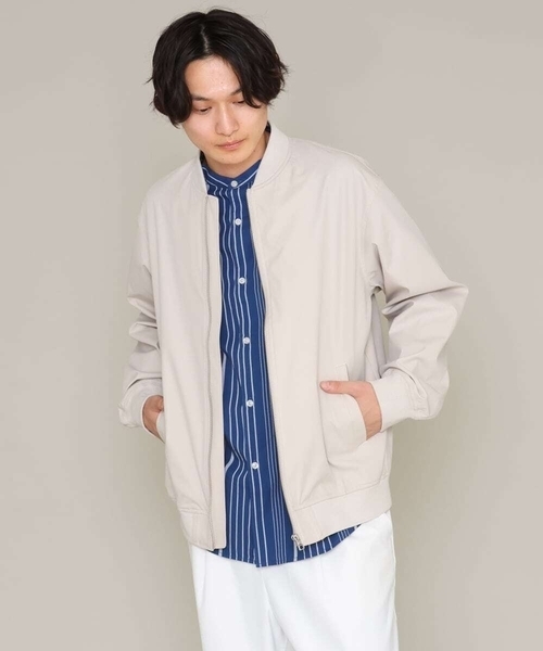 a.v.v（アーヴェヴェ）の「ストレッチリブブルゾン（ブルゾン・メンズ・ベージュ/カーキ・46/48/50）」の15枚目の写真