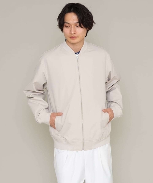 a.v.v（アーヴェヴェ）の「ストレッチリブブルゾン（ブルゾン・メンズ・ベージュ/カーキ・46/48/50）」の13枚目の写真