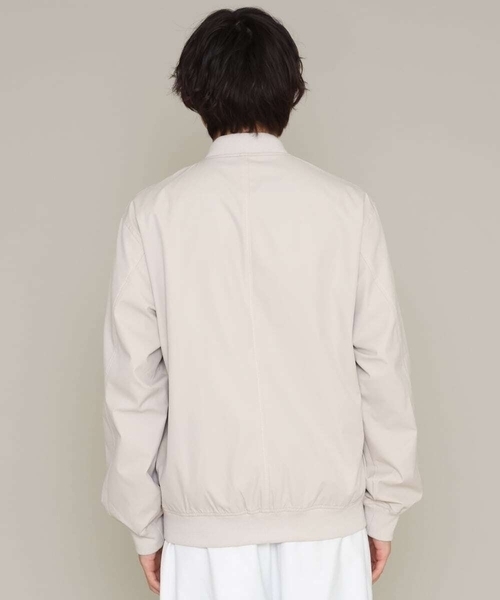 a.v.v（アーヴェヴェ）の「ストレッチリブブルゾン（ブルゾン・メンズ・ベージュ/カーキ・46/48/50）」の11枚目の写真