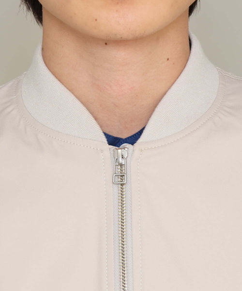 a.v.v（アーヴェヴェ）の「ストレッチリブブルゾン（ブルゾン・メンズ・ベージュ/カーキ・46/48/50）」の10枚目の写真