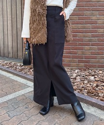 KOBE LETTUCE | [ 選べるサイズ/丈 ] 走れるストレッチタイトスカート(スカート)