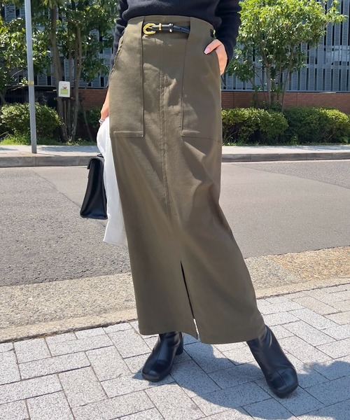 選べるサイズ/丈 ] 走れるストレッチタイトスカート（スカート）｜KOBE