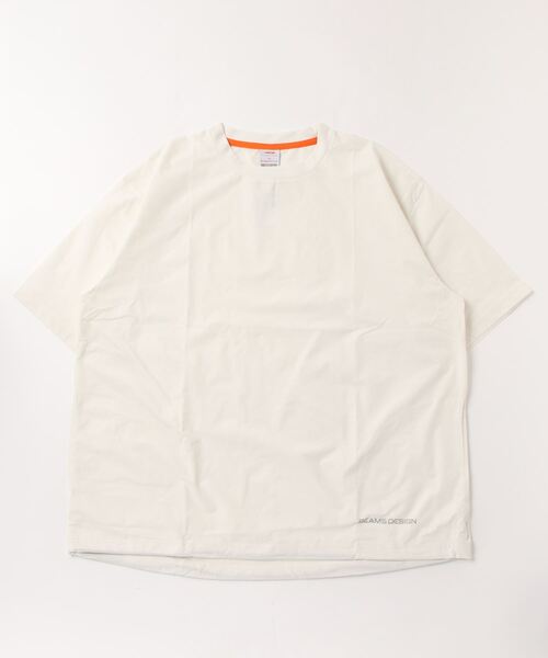 TIGORA by BEAMS DESIGN（ティゴラバイビームスデザイン）の「ティゴラ ビームス TIGORA BEAMS ストレッチ布帛BIGTシャツ（Tシャツ/カットソー・メンズ・ブラック/ライトグレー・L/S/M/LL）」の2枚目の写真