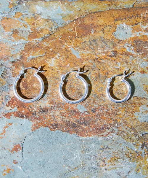 And A（アンドエー）の「And A アンドエー / hoop pierce フープピアス 両耳用 （シルバー925）（ピアス（両耳用）・メンズ・シルバー・15 /18/12）」の20枚目の写真