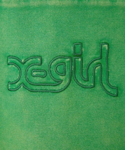 X-girl（エックスガール）の「SLEEVELESS HOODED DRESS（ワンピース・レディース・ブラック/ピンク/グリーン・S/M）」の17枚目の写真