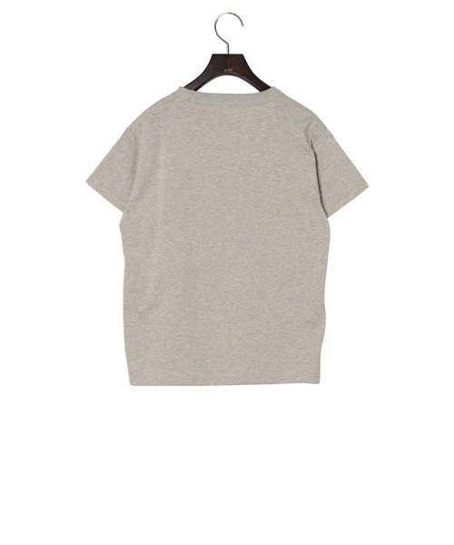 Yucca(ユッカ)の「MEKKEボックスロゴTシャツ(MEKKE 低身長向け)(Tシャツ/カットソー・レディース・杢グレー/ブラック/ホワイト・FREE)」の17枚目の写真