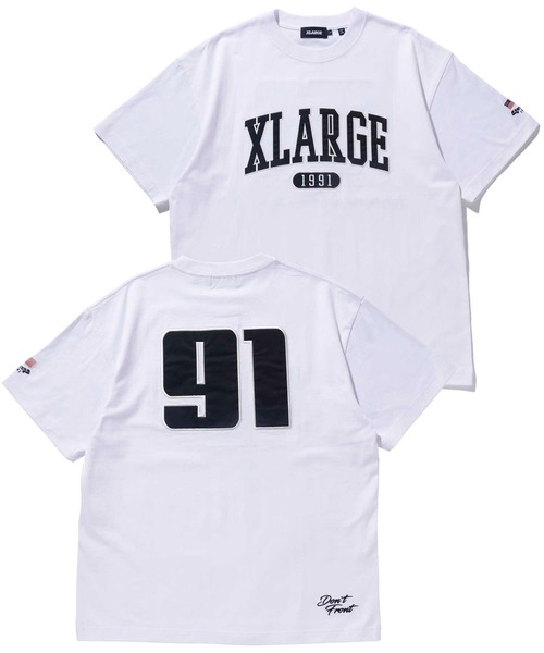 XLARGE(エクストララージ)の「XL BASKETBALL S/S TEE(Tシャツ/カットソー・メンズ・ブラック/ネイビー/ホワイト・XL/M/L/S)」の2枚目の写真