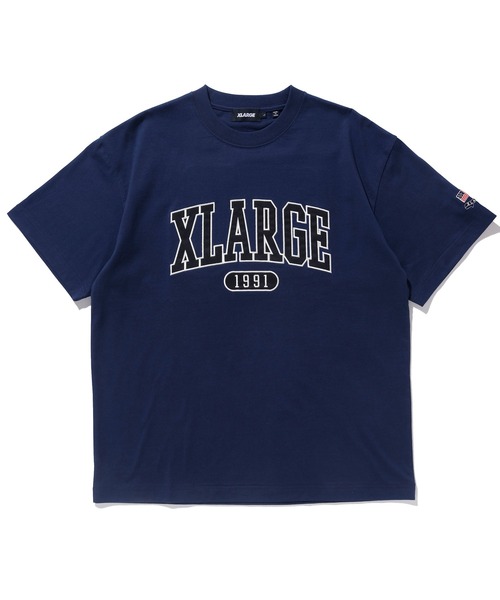 XLARGE(エクストララージ)の「XL BASKETBALL S/S TEE(Tシャツ/カットソー・メンズ・ブラック/ネイビー/ホワイト・XL/M/L/S)」の4枚目の写真