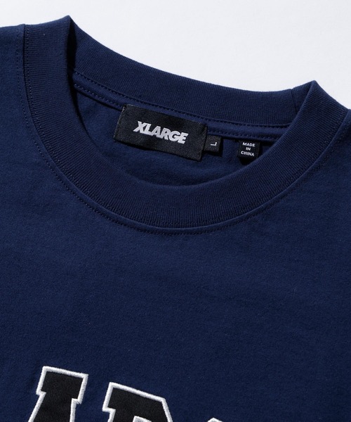 XLARGE(エクストララージ)の「XL BASKETBALL S/S TEE(Tシャツ/カットソー・メンズ・ブラック/ネイビー/ホワイト・XL/M/L/S)」の6枚目の写真