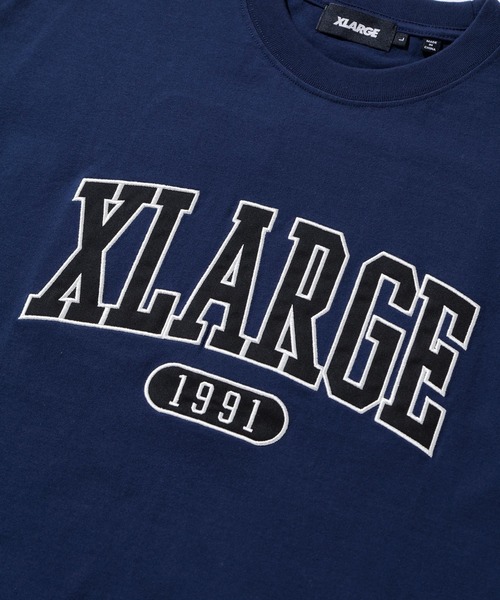 XLARGE(エクストララージ)の「XL BASKETBALL S/S TEE(Tシャツ/カットソー・メンズ・ブラック/ネイビー/ホワイト・XL/M/L/S)」の7枚目の写真