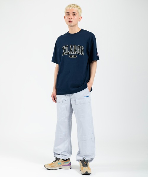 XLARGE(エクストララージ)の「XL BASKETBALL S/S TEE(Tシャツ/カットソー・メンズ・ブラック/ネイビー/ホワイト・XL/M/L/S)」の12枚目の写真
