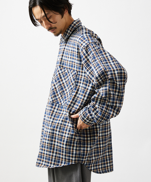 DAIWA PIER39 /ダイワ ピア39】TECH CAMP-COLLAR SHIRTS JACKET