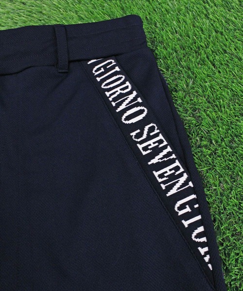 GIORNO SEVEN（ジョルノセブン）の「吸汗速乾ドライメッシュ リブロゴ ゴルフ 上下セットアップ モックネック ハーフパンツ ゴルフウェア メンズ（ゴルフグッズ・メンズ・ホワイト/ネイビー・L/XL/3XL/M/XXL）」の16枚目の写真