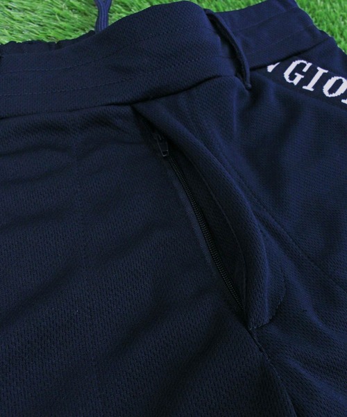 GIORNO SEVEN（ジョルノセブン）の「吸汗速乾ドライメッシュ リブロゴ ゴルフ 上下セットアップ モックネック ハーフパンツ ゴルフウェア メンズ（ゴルフグッズ・メンズ・ホワイト/ネイビー・L/XL/3XL/M/XXL）」の18枚目の写真