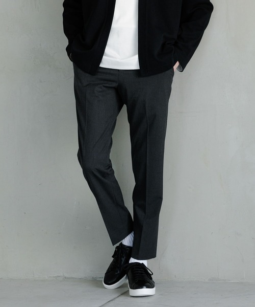 GLOBAL WORK（グローバルワーク）の「アーバンデニムスラックス2/196683（スラックス・メンズ・ネイビー/ダークブルー・X-LARGE/LARGE/SMALL/MEDIUM/X-SMALL/XX-LARGE）」の6枚目の写真