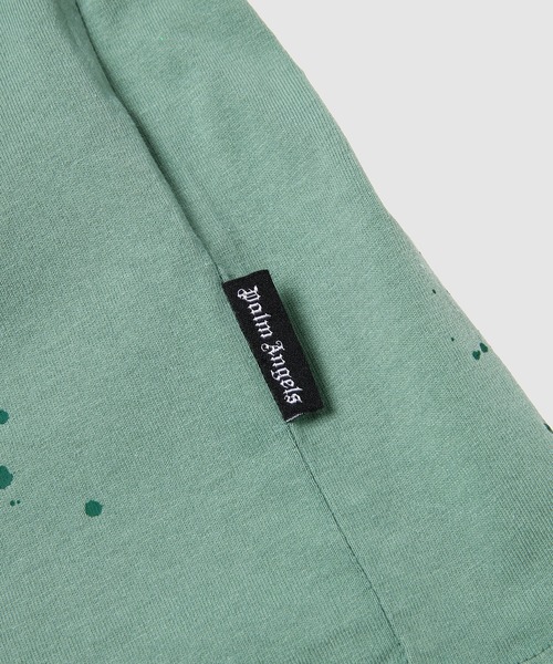 Palm Angels（パームエンジェルス）の「PXP PAINTED CLASSIC TEE（Tシャツ/カットソー・メンズ・グリーン系その他・M/L）」の4枚目の写真