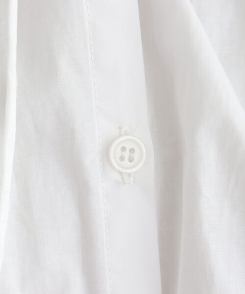 fredy emue(フレディエミュ)の「【fredyemueフレディエミュ】レースボリュームボレロシャツ(シャツ/ブラウス・レディース・ブラック/オフホワイト・38)」の5枚目の写真