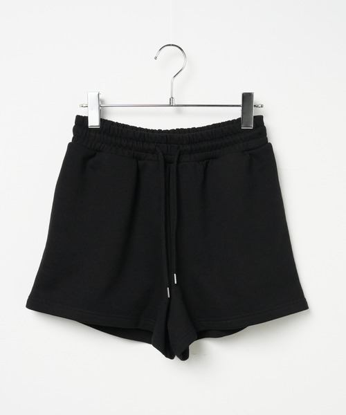 WEGO（ウィゴー）の「WEGO/スウェットイージーショーツ（スウェットパンツ・レディース・ブラック/杢グレー/ホワイト/グリーン・FREE）」の17枚目の写真