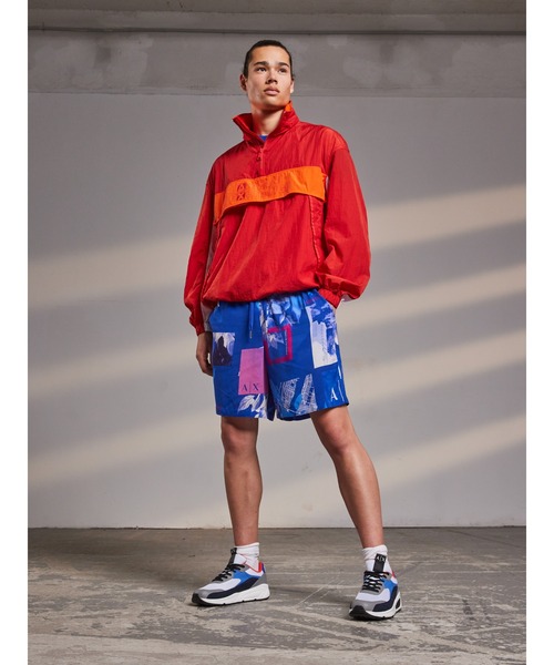 EA7 Emporio Armani フラワープリントショートパンツ ARMANI EXCHANGE（アルマーニエクスチェンジ）の「【A|X