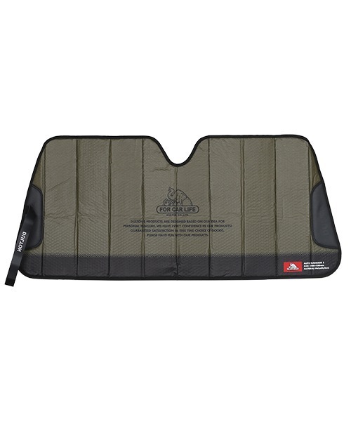 DULTON（ダルトン）の「AUTO SUNSHADE S /車用 サンシェード S（アウトドアグッズ・メンズ・ホワイト/ダークベージュ/オリーブ/グレー・SMALL）」の4枚目の写真