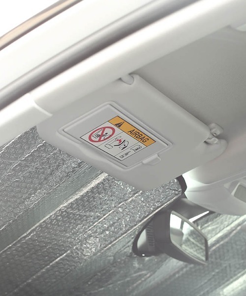 DULTON（ダルトン）の「AUTO SUNSHADE S /車用 サンシェード S（アウトドアグッズ・メンズ・ホワイト/ダークベージュ/オリーブ/グレー・SMALL）」の12枚目の写真