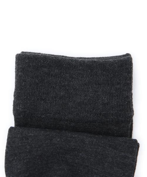 coen(コーエン)の「吸水速乾カラーハーフソックス◆(ソックス/靴下・レディース・ホワイト/ブラック/ダークグレー/レッド・フリー)」の5枚目の写真