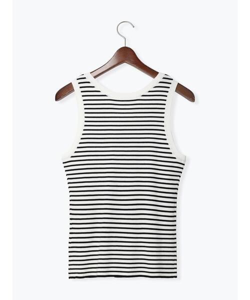 Te chichi（テチチ）の「アメリカンスリーブタンクトップ（タンクトップ・レディース・ベージュ/オフホワイト/ブラック・ﾌﾘ-）」の13枚目の写真