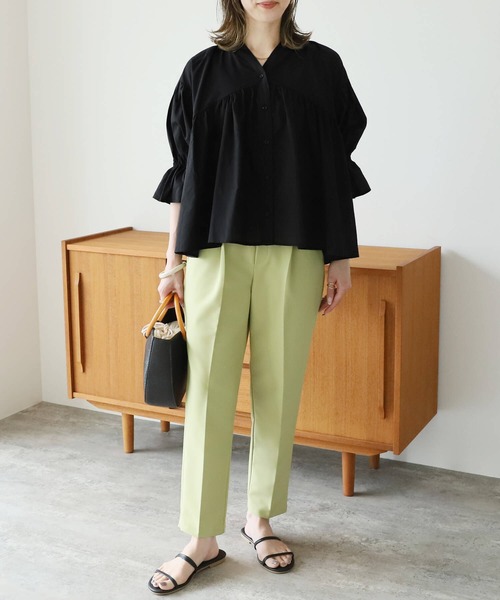 ♥️　Green Parks  袖キャンディスリーブブラウス　ライラック ♥️ Green Parks 袖キャンディスリーブブラウス ライラック Green