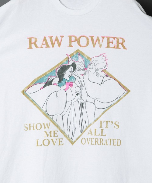 south for F 17-6（サウスフォーエフセブンティーシックス）の「【 south for F 17-6 / サウスフォーエフ 】DISNEY VILLAINS / ディズニーヴィランズTシャツ（Tシャツ/カットソー・メンズ・ホワイト・LARGE/MEDIUM/X-LARGE）」の2枚目の写真