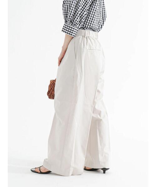 Te chichi（テチチ）の「リネン混ワイドバギーパンツ（その他パンツ・レディース・カーキ/グレー/ベージュ・F）」の22枚目の写真