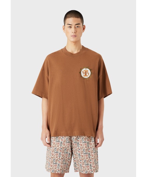 EMPORIO ARMANI(エンポリオアルマーニ)の「【エンポリオ アルマーニ】サステナブルコレクション Tシャツ オーガニックアメリカンジャージー パッチ(Tシャツ/カットソー・メンズ・オレンジ/アイボリー/モカ/ロイヤルブルー・LARGE/MEDIUM/SMALL)」の21枚目の写真