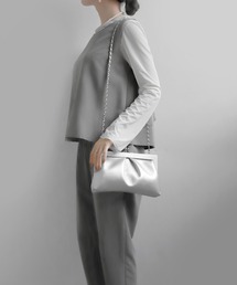 ANEMONE | センタープリーツ3WAYパーティーバッグ[バンケット](ショルダーバッグ)