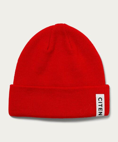 CITEN（シテン）の「＜CITEN＞ロゴ ビーニー ニットキャップ（ニットキャップ/ビーニー・レディース・イエロー/レッド/ライトグレー/ブラック・FREE）」の18枚目の写真