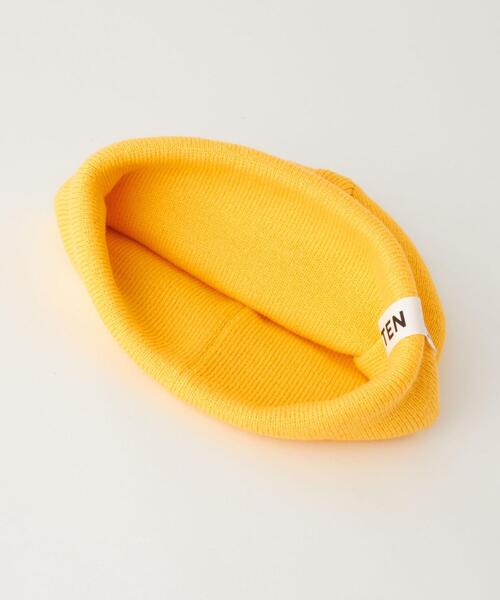 CITEN（シテン）の「＜CITEN＞ロゴ ビーニー ニットキャップ（ニットキャップ/ビーニー・レディース・イエロー/レッド/ライトグレー/ブラック・FREE）」の20枚目の写真