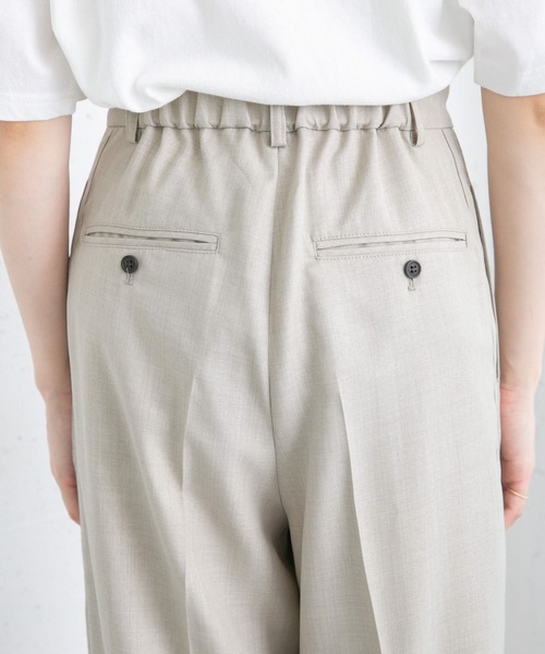 KBF（ケイビーエフ）の「サイドステッチラインパンツ（その他パンツ・レディース・グレー系その他/アイボリー/チャコールグレー・ONE）」の22枚目の写真