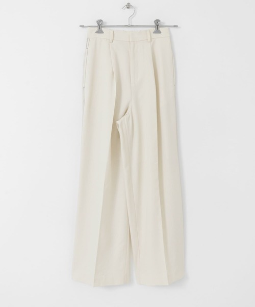 KBF（ケイビーエフ）の「サイドステッチラインパンツ（その他パンツ・レディース・グレー系その他/アイボリー/チャコールグレー・ONE）」の20枚目の写真