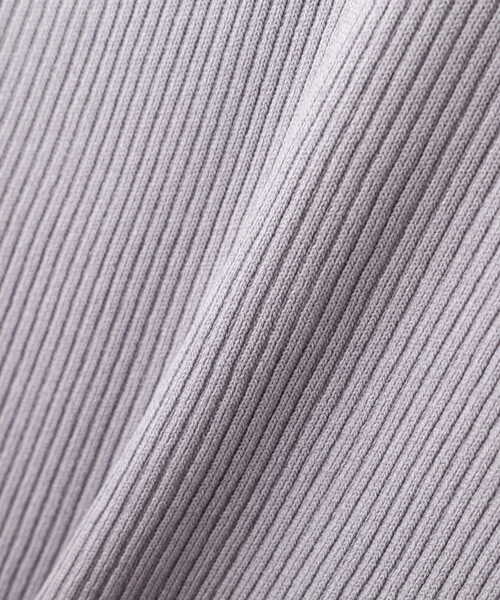 PROPORTION BODY DRESSING（プロポーションボディドレッシング）の「肩あきリボンニット / 1213270701（ニット/セーター・レディース・オフホワイト/グレー/ダークグレー・FREE）」の4枚目の写真