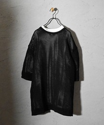 メッシュニット × 天竺アンサンブル レディース メンズ