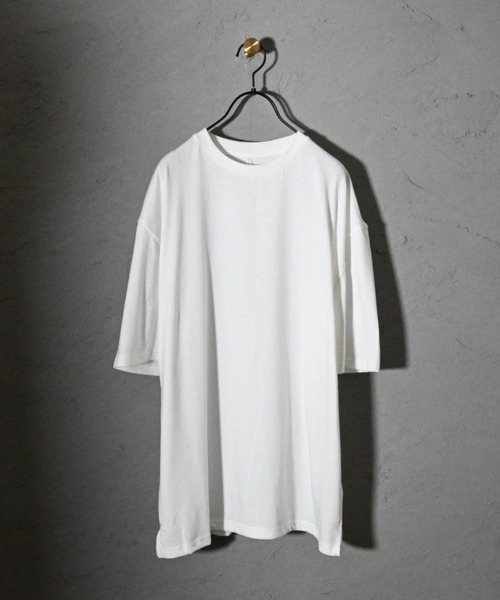 Ritzy(リッツィー)の「メッシュニット × 天竺アンサンブル レディース メンズ(Tシャツ/カットソー・メンズ・チャコール/ベージュ/ブラック・MEDIUM/LARGE/X-LARGE)」の7枚目の写真
