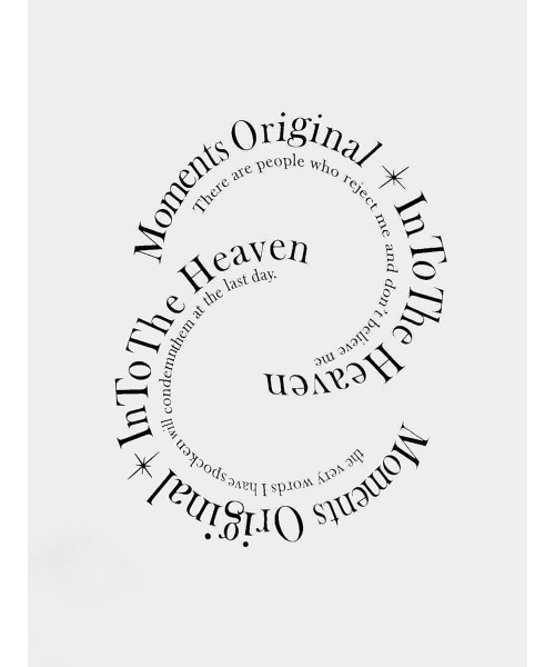 LVEU.（ラブユ.）の「【LVEU.】サークルロゴプリントオーバＴシャツ(Aiselect) / トップス Tシャツ 半袖 オーバー プリント グラフィック ブラック ホワイト（Tシャツ/カットソー・レディース・ホワイト/ブラック・FREE）」の4枚目の写真